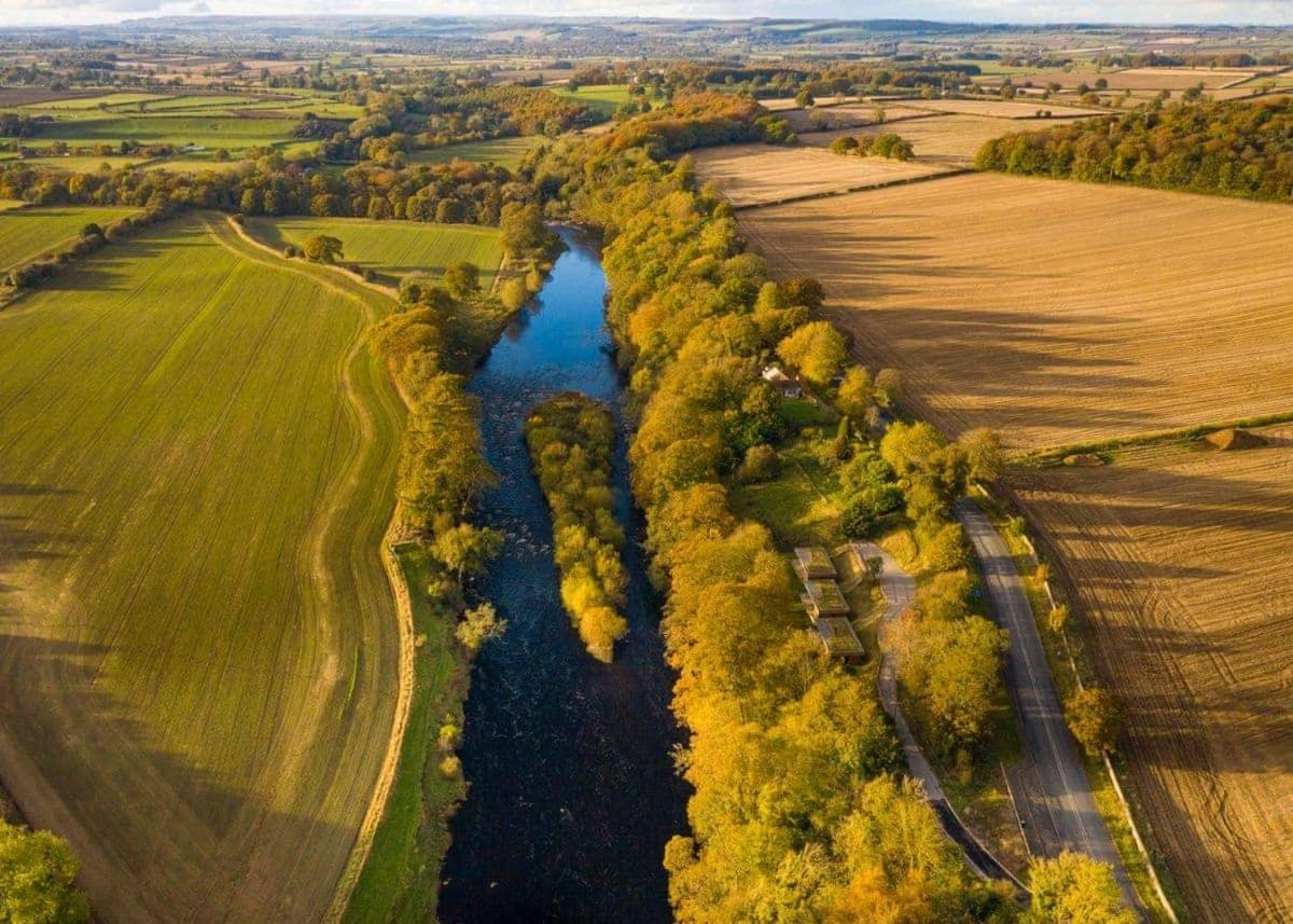 Whispering Waters Teesdale Lodges Gainford ภายนอก รูปภาพ
